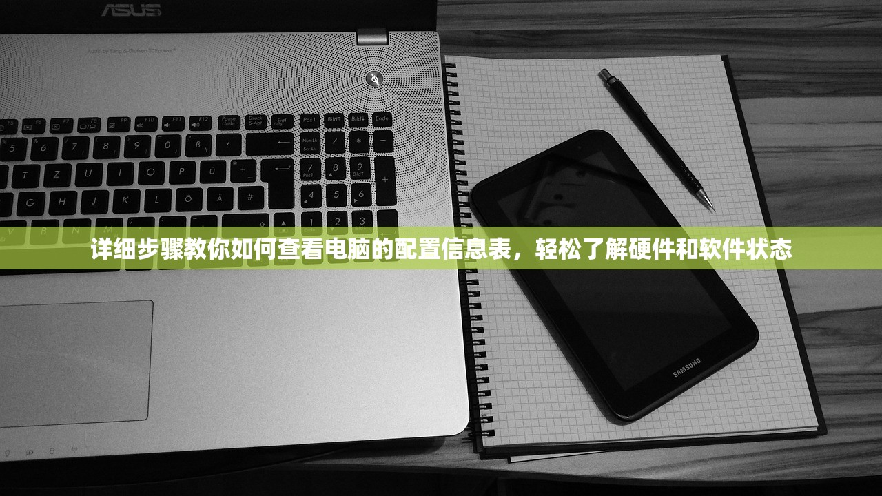 详细步骤教你如何查看电脑的配置信息表，轻松了解硬件和软件状态